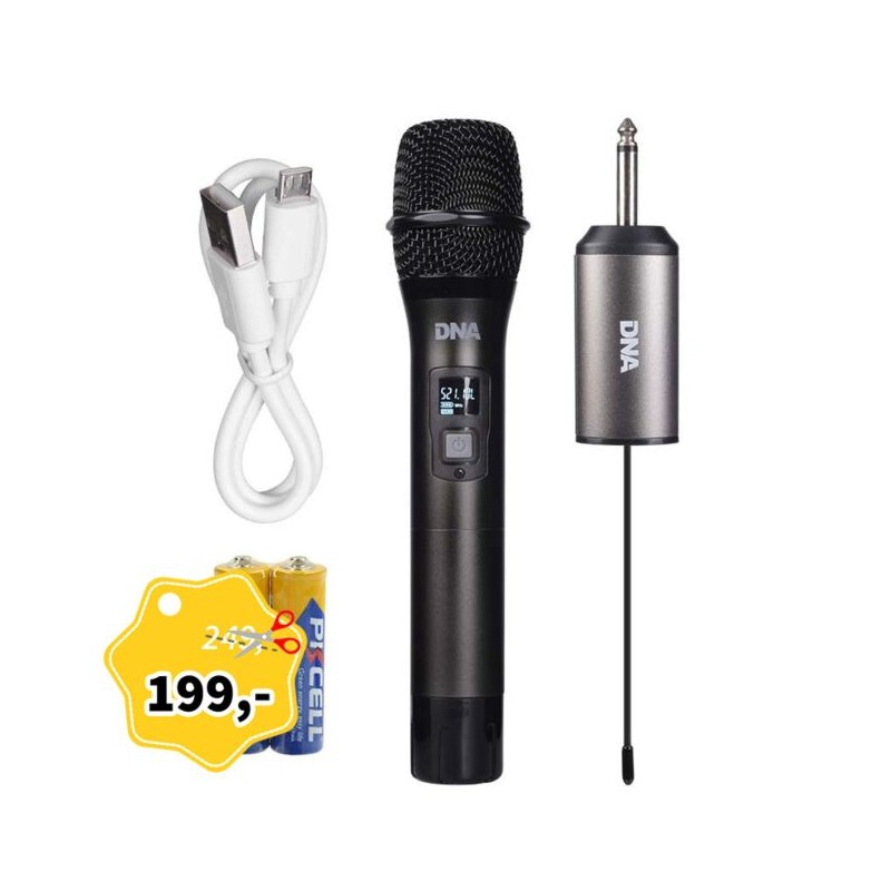 DNA FU VOCAL SET mikrofon dynamiczny bezprzewodowy